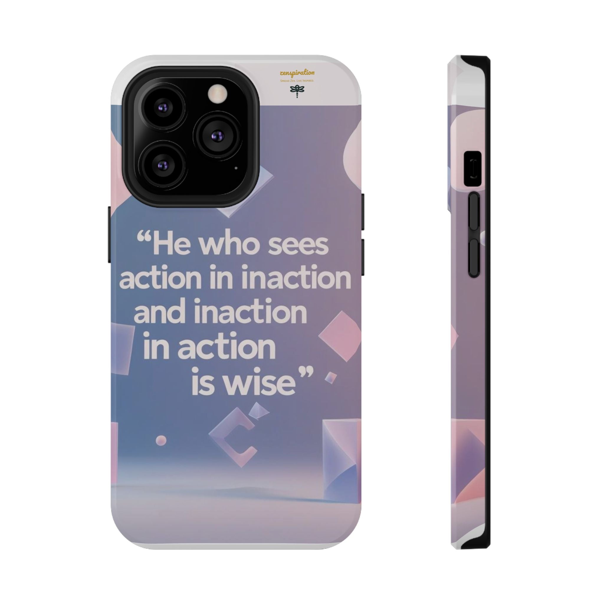 Inspirational Phone Case - Impact-Resistant Phone Cover, Motivational Gift, Quotes, Durable Phone Accessory, Unique Design