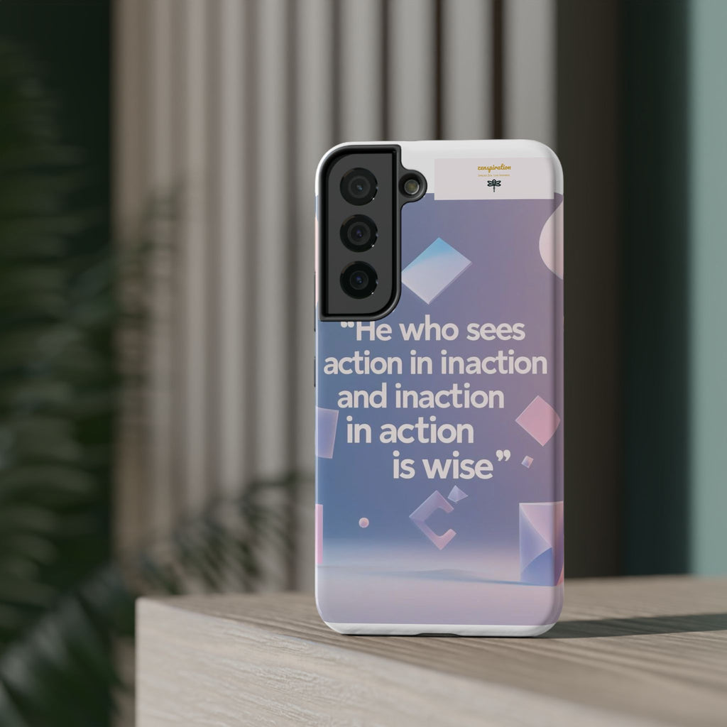 Inspirational Phone Case - Impact-Resistant Phone Cover, Motivational Gift, Quotes, Durable Phone Accessory, Unique Design