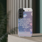Inspirational Phone Case - Impact-Resistant Phone Cover, Motivational Gift, Quotes, Durable Phone Accessory, Unique Design