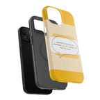 Optimistic Impact-Resistant Phone Case