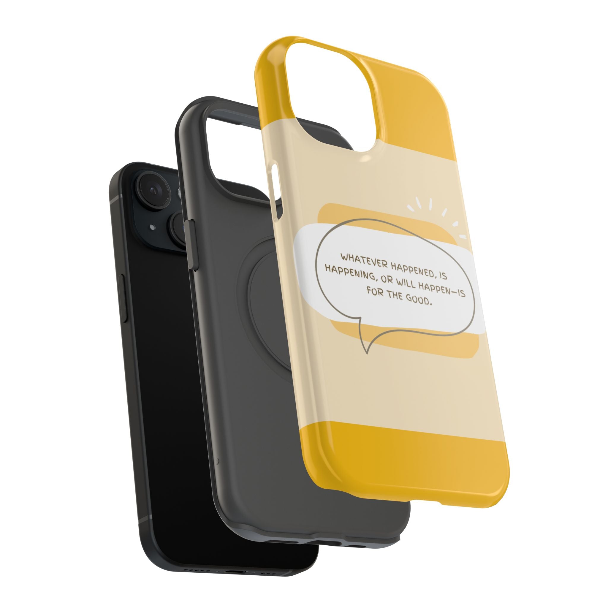 Optimistic Impact-Resistant Phone Case