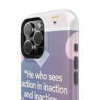Inspirational Phone Case - Impact-Resistant Phone Cover, Motivational Gift, Quotes, Durable Phone Accessory, Unique Design