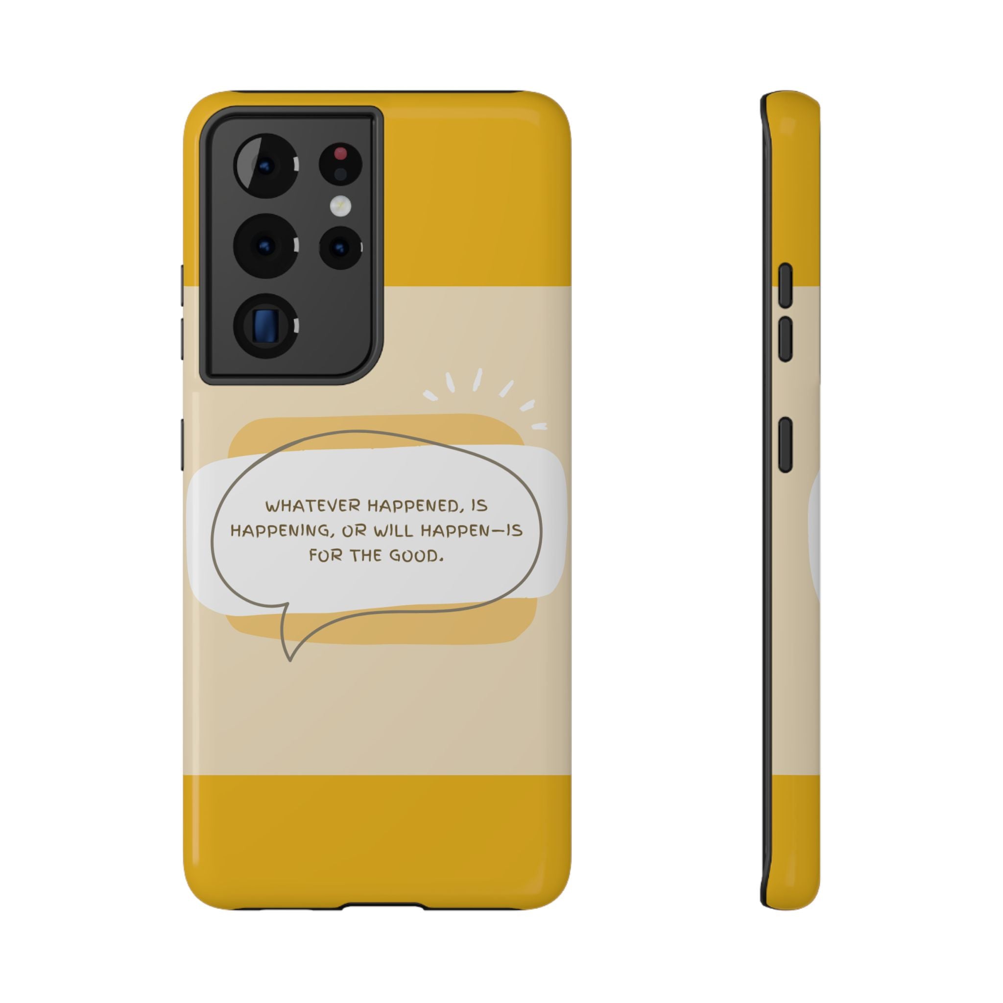 Optimistic Impact-Resistant Phone Case