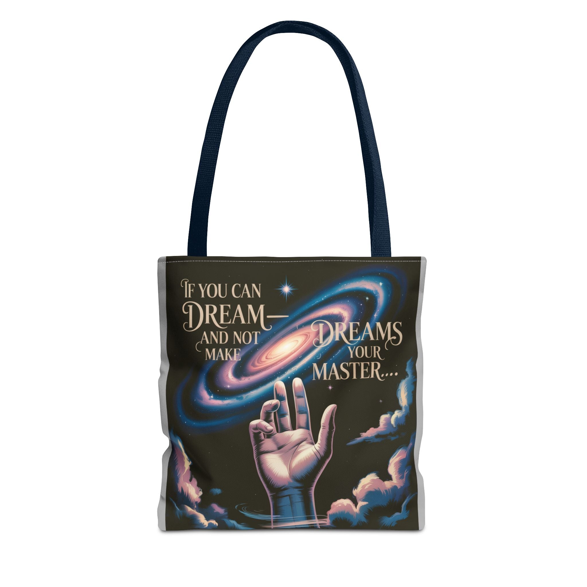 Inspirational Tote Bag, Motivational Bag, Dream Big Bag, Stylish Eco-Friendly Bag, Gift for Dreamers & Creatives