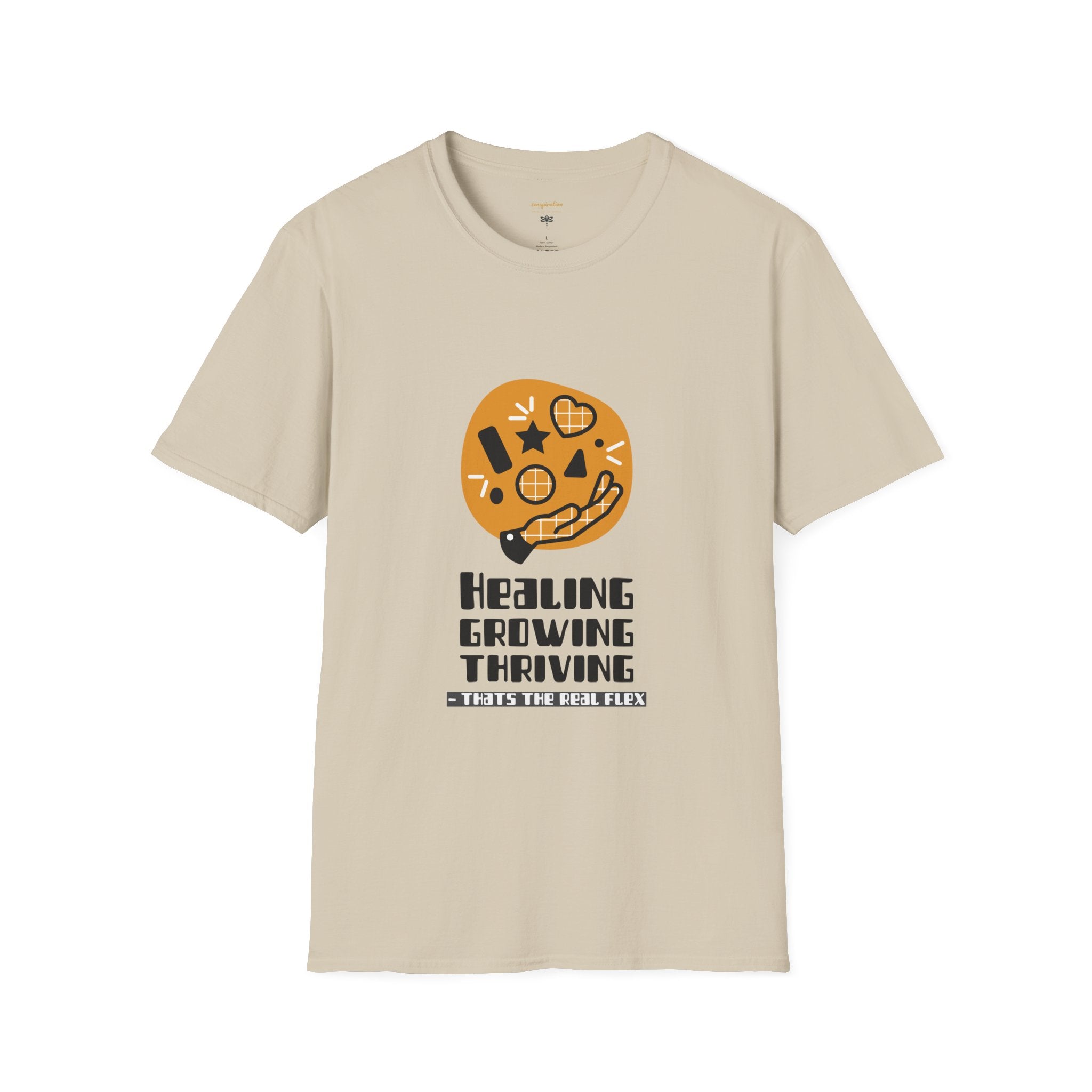 Healing Growth Unisex T-Shirt, Comfort Tee for Wellness