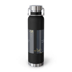 Inspirational Copper Insulated Water Bottle - 22oz, Travel Mug, Eco-Friendly Drinkware, Unique Gift for Her, Motivational Water Bottle