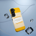 Optimistic Impact-Resistant Phone Case