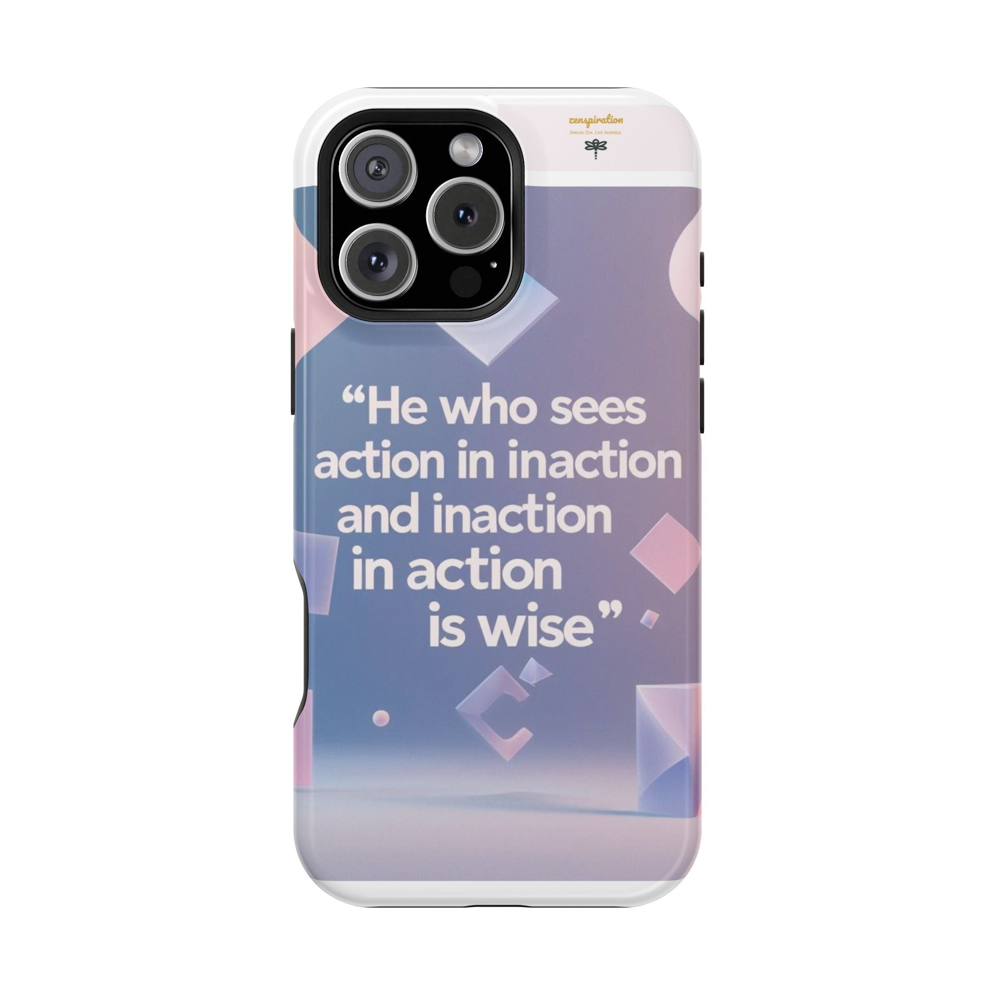 Inspirational Phone Case - Impact-Resistant Phone Cover, Motivational Gift, Quotes, Durable Phone Accessory, Unique Design