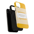 Optimistic Impact-Resistant Phone Case