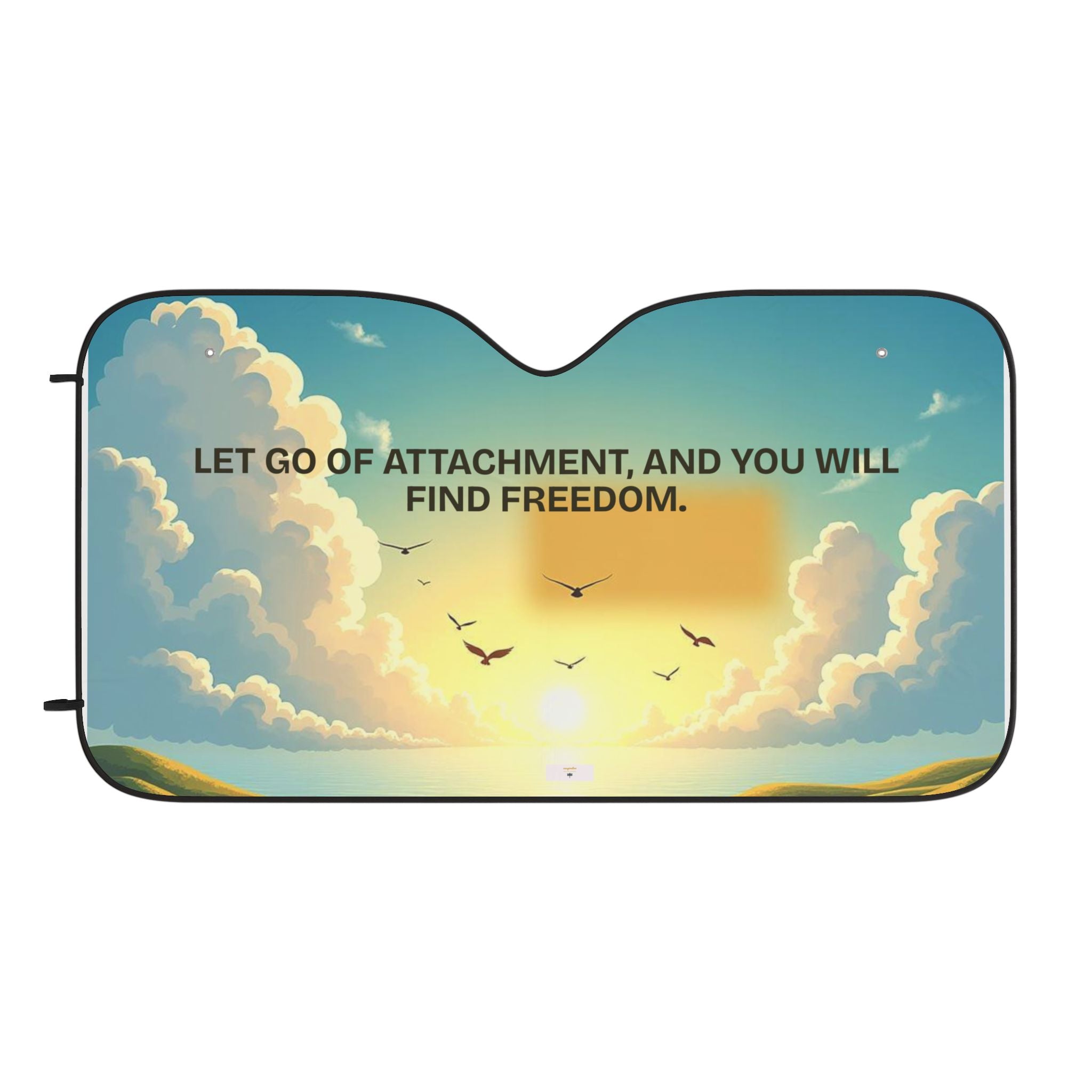 Inspirational Car Sun Shades with Motivational Quote, Vehicle Protection for Summer, Reflective Shade for Heat, Unique Gift for [...]