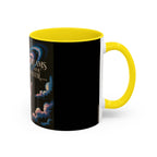 Cosmic Dreamer Coffee Mug - Inspirational Gift, Outer Space Design, Motivational Kitchenware, Perfect for Dreamers and Achievers