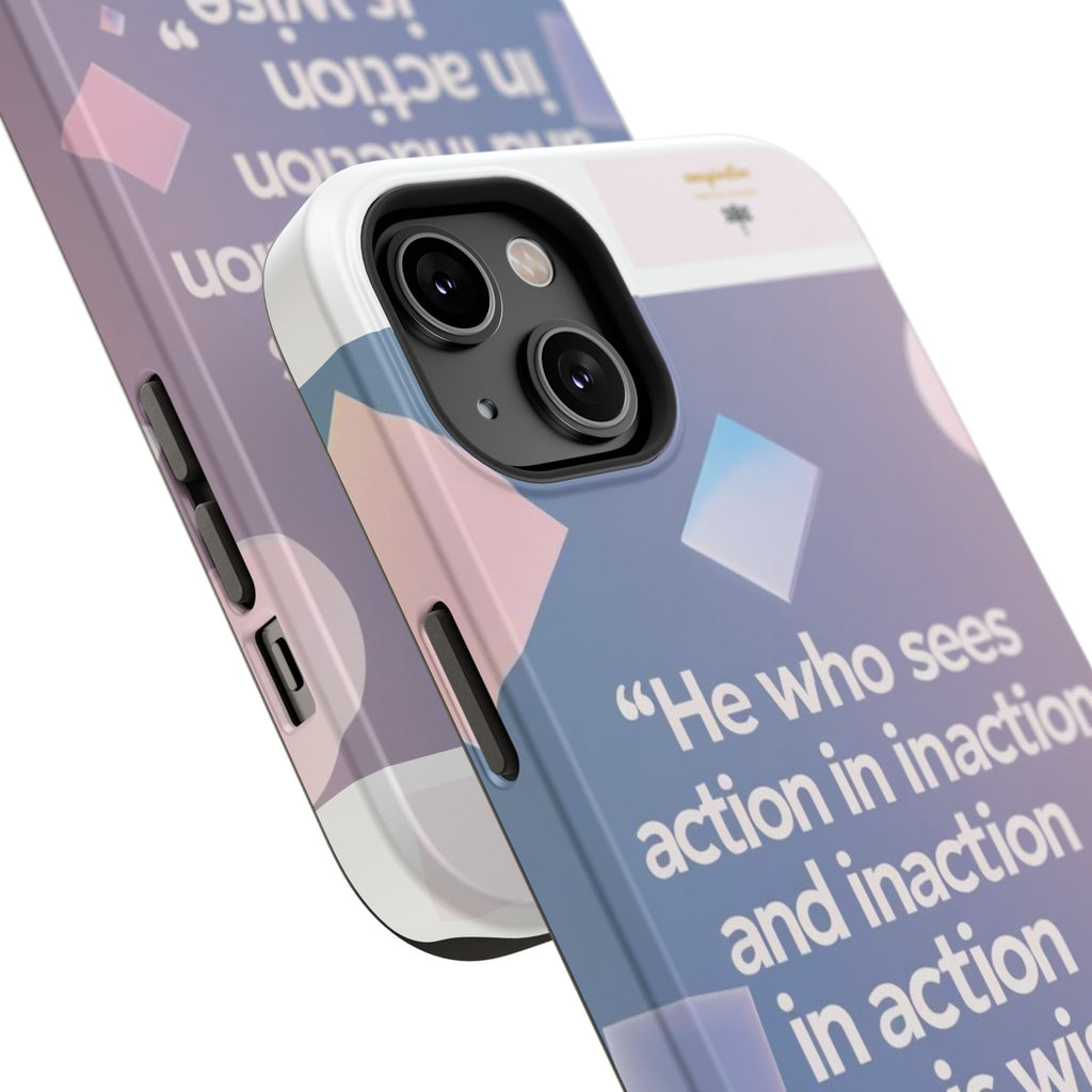 Inspirational Phone Case - Impact-Resistant Phone Cover, Motivational Gift, Quotes, Durable Phone Accessory, Unique Design