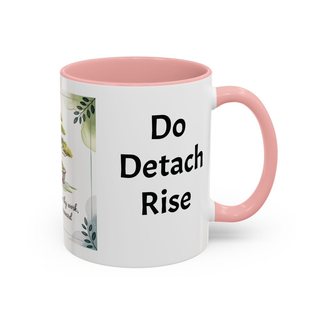 Motivational Coffee Mug, Inspirational Server Gift, Cozy Home Decor, Office Cup, Nature-Themed Beverage Holder