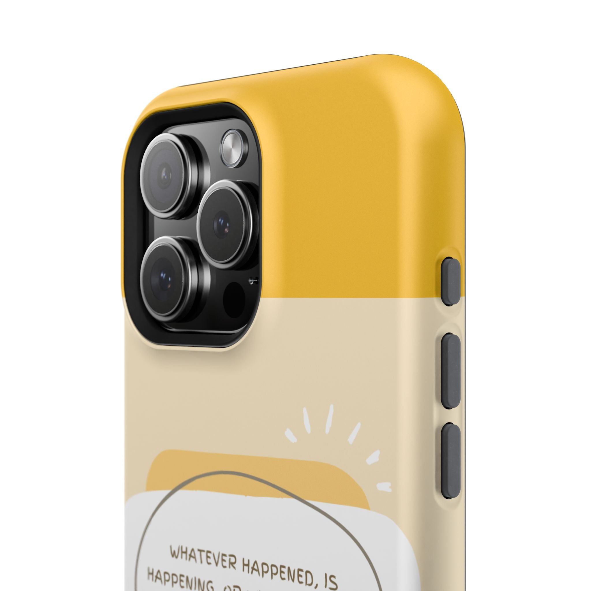 Optimistic Impact-Resistant Phone Case