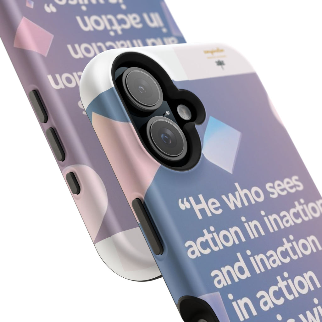 Inspirational Phone Case - Impact-Resistant Phone Cover, Motivational Gift, Quotes, Durable Phone Accessory, Unique Design