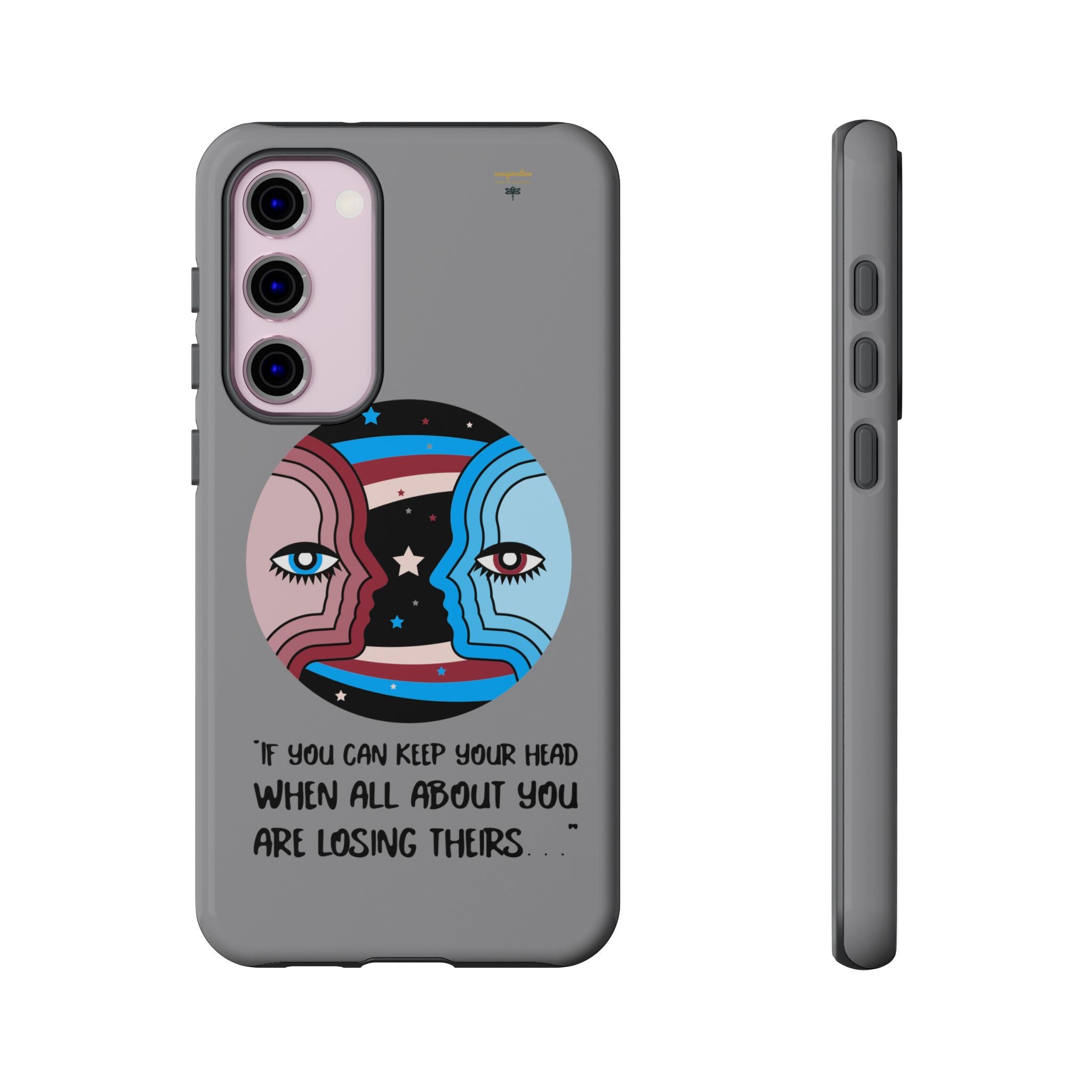 Inspirational Phone Case, Quote Phone Cover, Tough Phone Case, Motivational Cell Phone Accessory, Gift for Friends