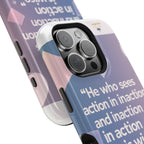 Inspirational Phone Case - Impact-Resistant Phone Cover, Motivational Gift, Quotes, Durable Phone Accessory, Unique Design