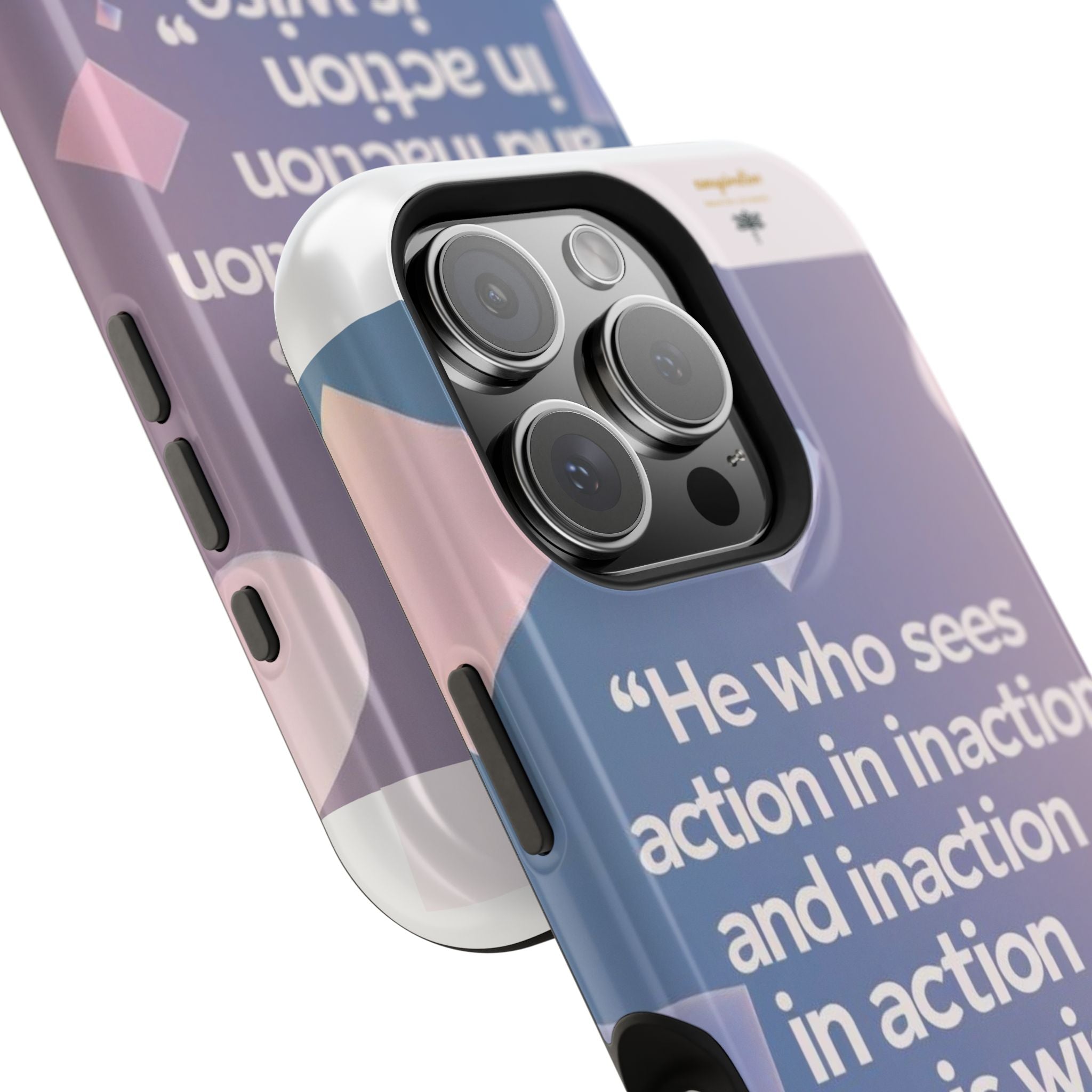 Inspirational Phone Case - Impact-Resistant Phone Cover, Motivational Gift, Quotes, Durable Phone Accessory, Unique Design