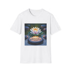 Mindfulness Lotus T-Shirt | Unisex Softstyle Tee | Zen Gift for Wellness, Meditation, Yoga, Relaxation, Mindfulness Practice
