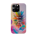 Inspirational Slim Phone Case - Dave Grohl Quote, Motivational Phone Accessory, Colorful Design, Gift for Friends, [...]