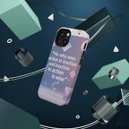 Inspirational Phone Case - Impact-Resistant Phone Cover, Motivational Gift, Quotes, Durable Phone Accessory, Unique Design