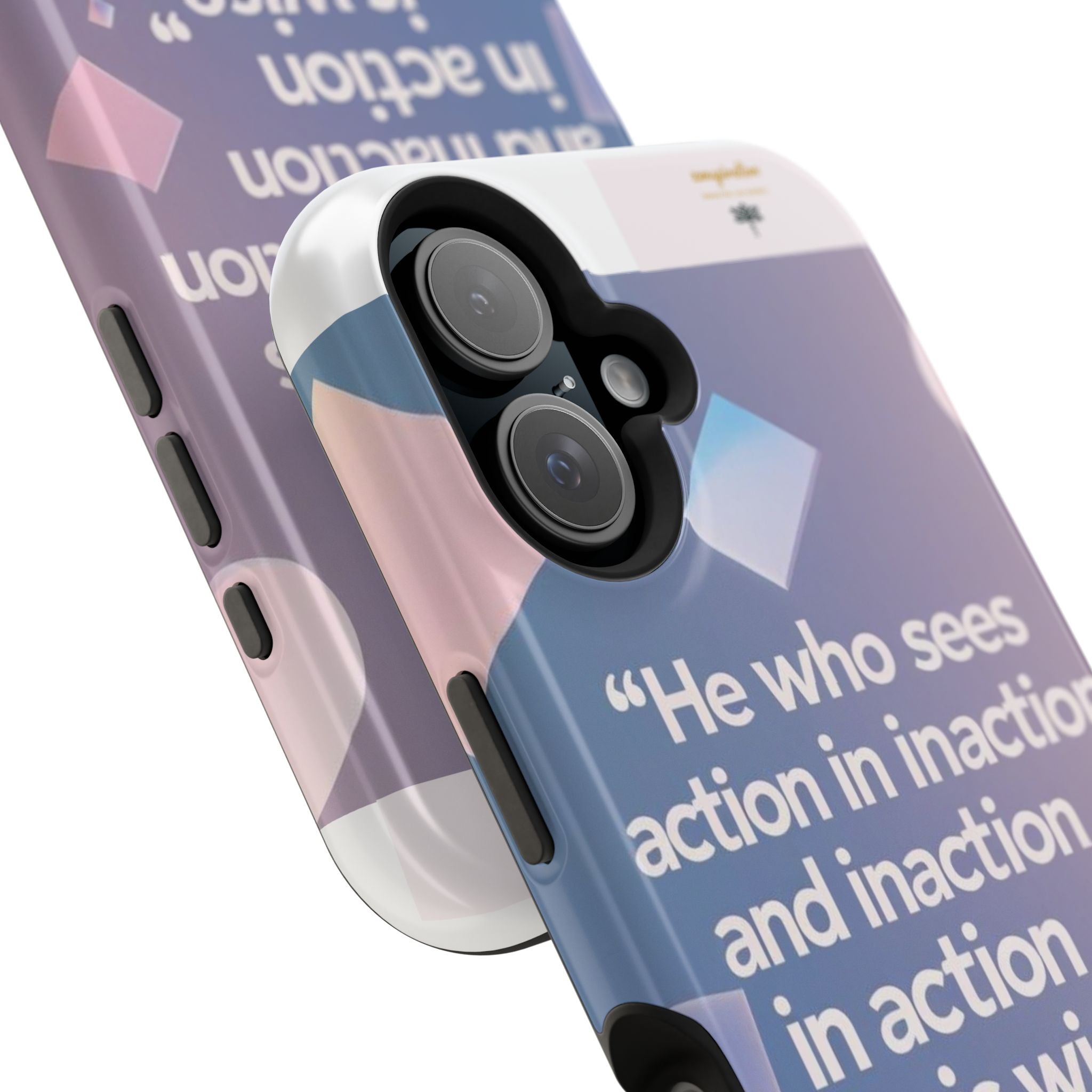 Inspirational Phone Case - Impact-Resistant Phone Cover, Motivational Gift, Quotes, Durable Phone Accessory, Unique Design