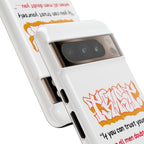 Tough Cases iPhone Case, Inspirational Phone Cover, Motivational Case, Self-Trust Gift, Unique Phone Accessory
