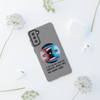 Inspirational Phone Case, Quote Phone Cover, Tough Phone Case, Motivational Cell Phone Accessory, Gift for Friends