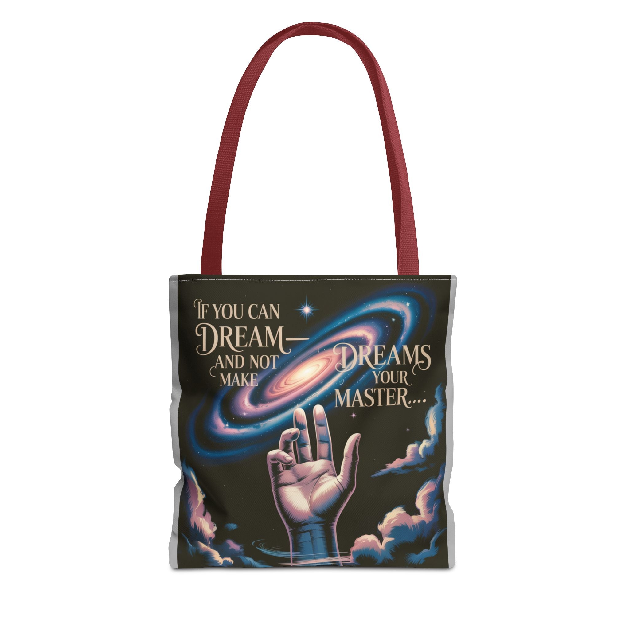 Inspirational Tote Bag, Motivational Bag, Dream Big Bag, Stylish Eco-Friendly Bag, Gift for Dreamers & Creatives