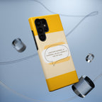 Optimistic Impact-Resistant Phone Case