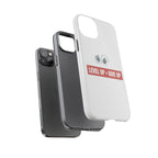 Tough Cases Phone Case, Motivational Gift for Gamers, Fitness Enthusiasts, Level Up Themed, Unique Phone Accessories, Work Hard Play Hard
