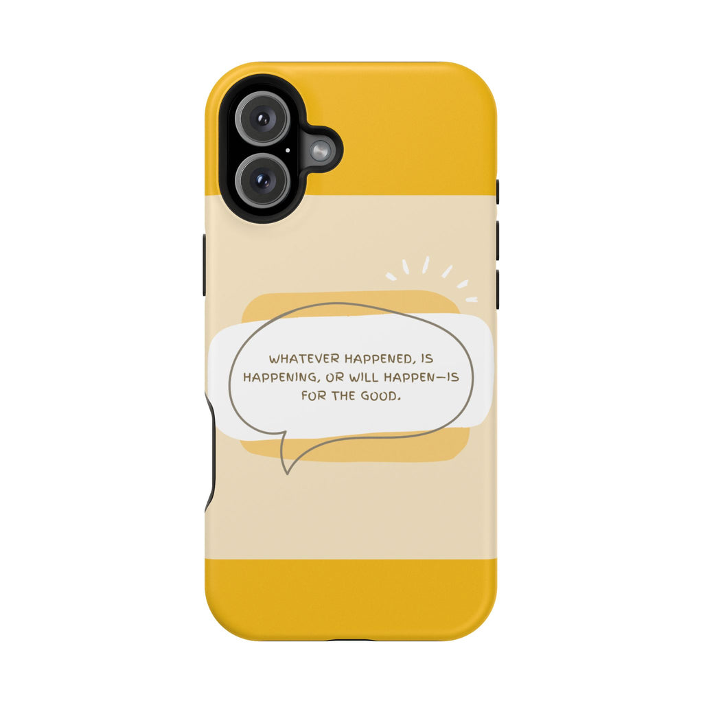 Optimistic Impact-Resistant Phone Case