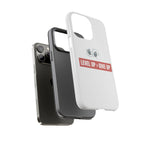 Tough Cases Phone Case, Motivational Gift for Gamers, Fitness Enthusiasts, Level Up Themed, Unique Phone Accessories, Work Hard Play Hard