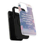 Inspirational Phone Case - Impact-Resistant Phone Cover, Motivational Gift, Quotes, Durable Phone Accessory, Unique Design