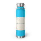 Inspirational Copper Vacuum Insulated Bottle, 22oz