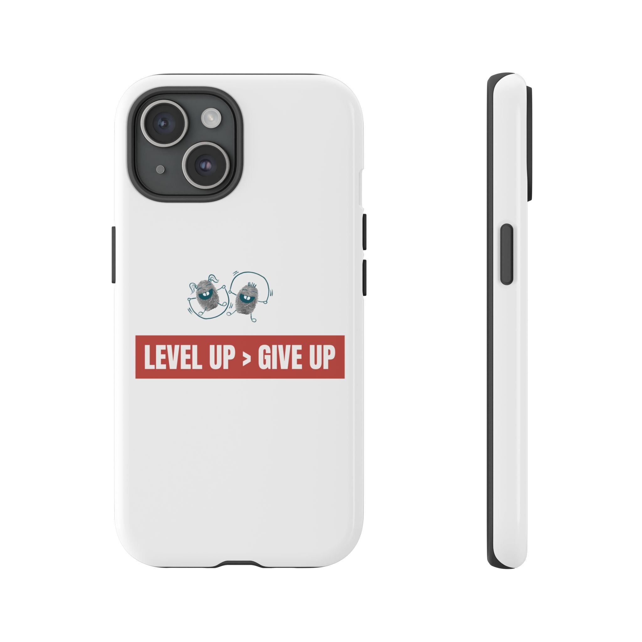 Tough Cases Phone Case, Motivational Gift for Gamers, Fitness Enthusiasts, Level Up Themed, Unique Phone Accessories, Work Hard Play Hard