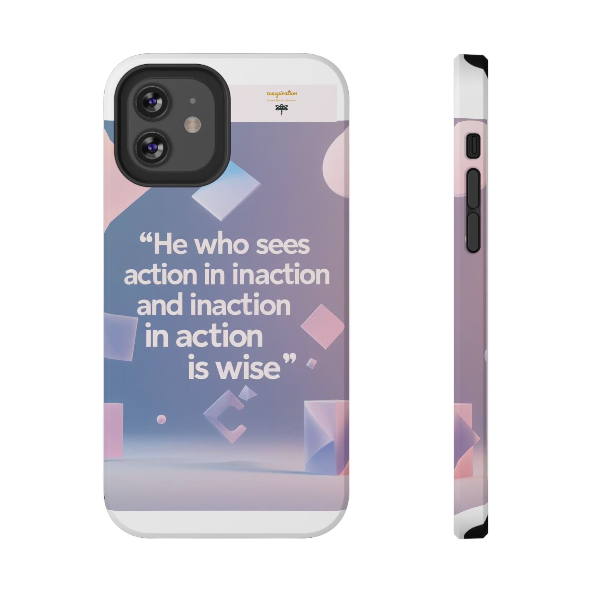 Inspirational Phone Case - Impact-Resistant Phone Cover, Motivational Gift, Quotes, Durable Phone Accessory, Unique Design