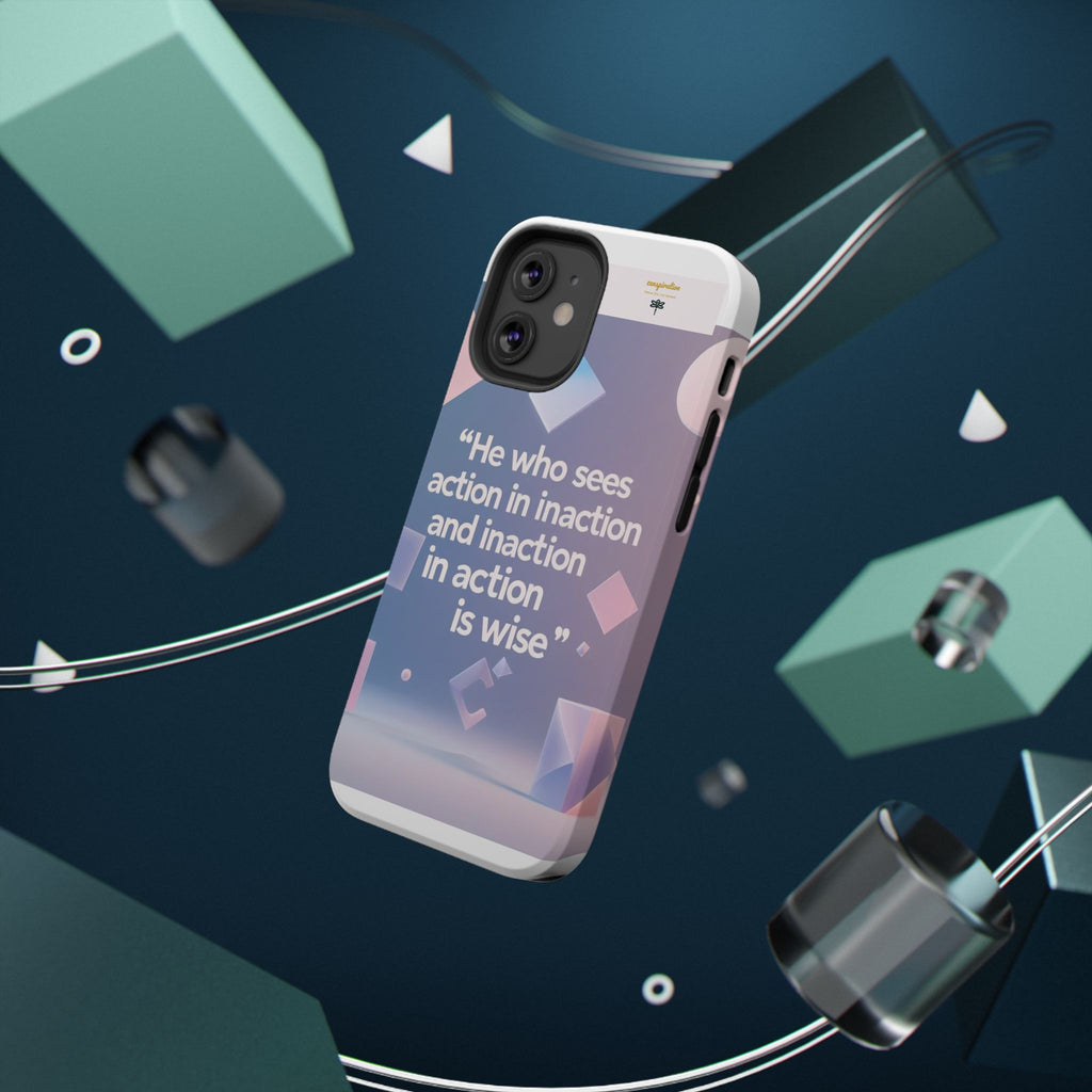 Inspirational Phone Case - Impact-Resistant Phone Cover, Motivational Gift, Quotes, Durable Phone Accessory, Unique Design