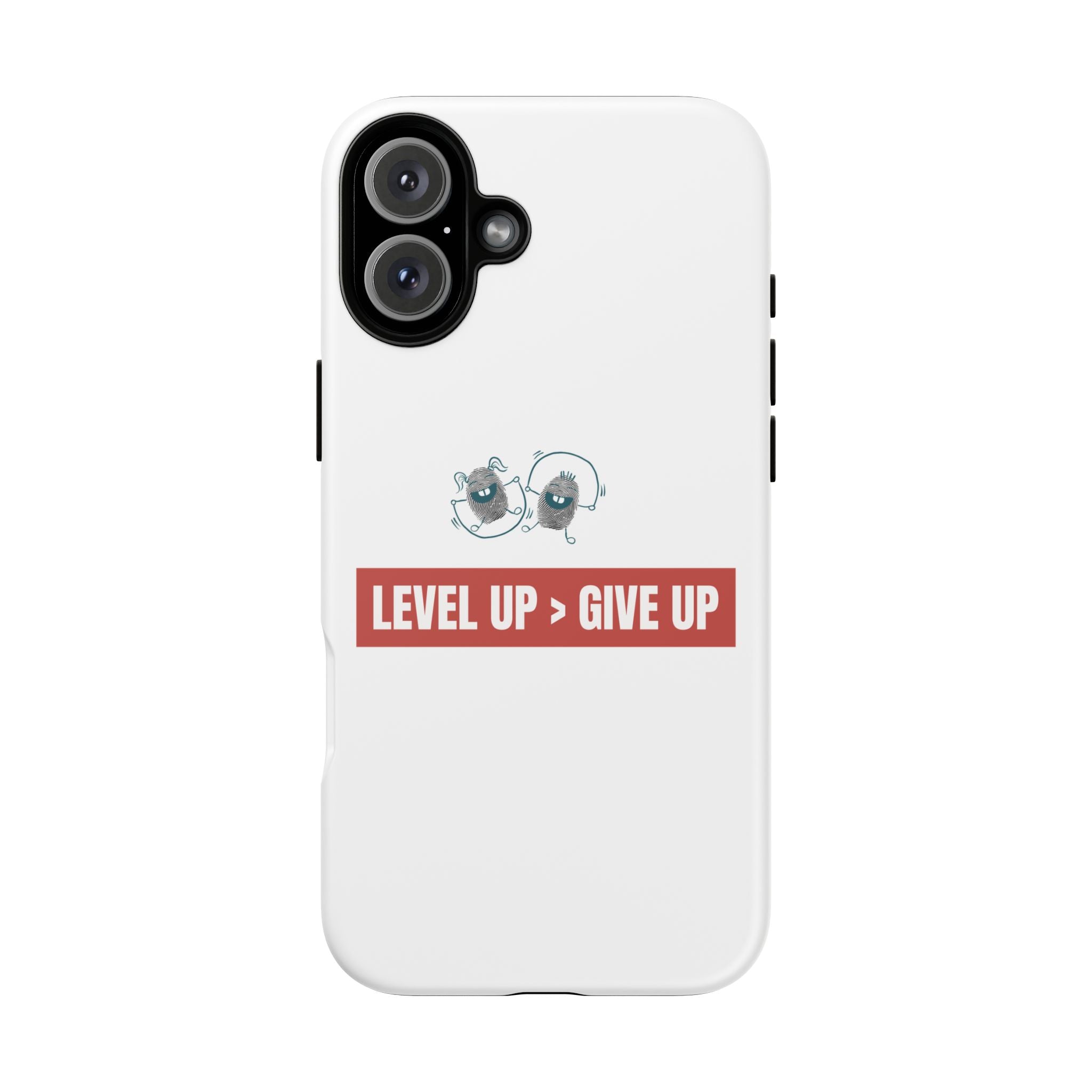 Tough Cases Phone Case, Motivational Gift for Gamers, Fitness Enthusiasts, Level Up Themed, Unique Phone Accessories, Work Hard Play Hard