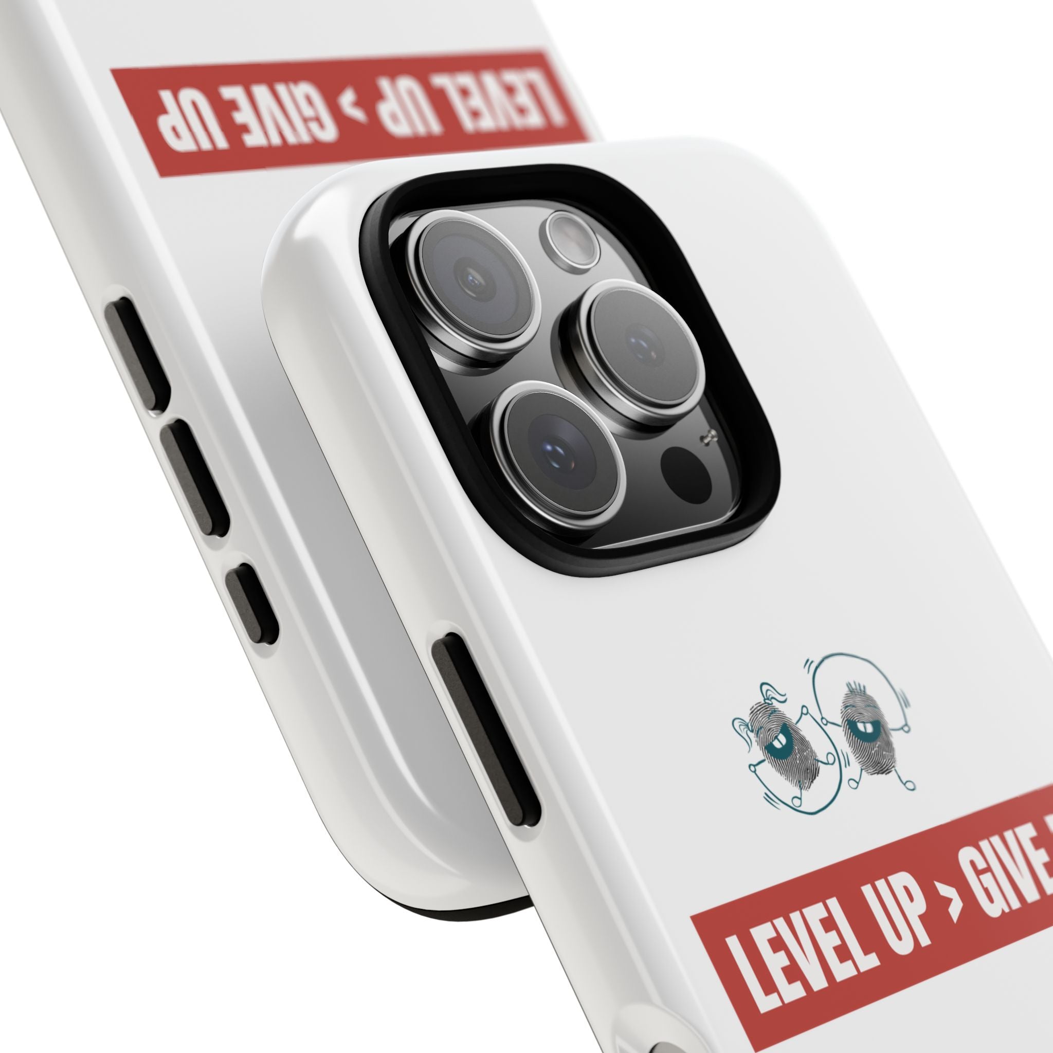 Tough Cases Phone Case, Motivational Gift for Gamers, Fitness Enthusiasts, Level Up Themed, Unique Phone Accessories, Work Hard Play Hard