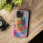 Inspirational Slim Phone Case - Dave Grohl Quote, Motivational Phone Accessory, Colorful Design, Gift for Friends, [...]