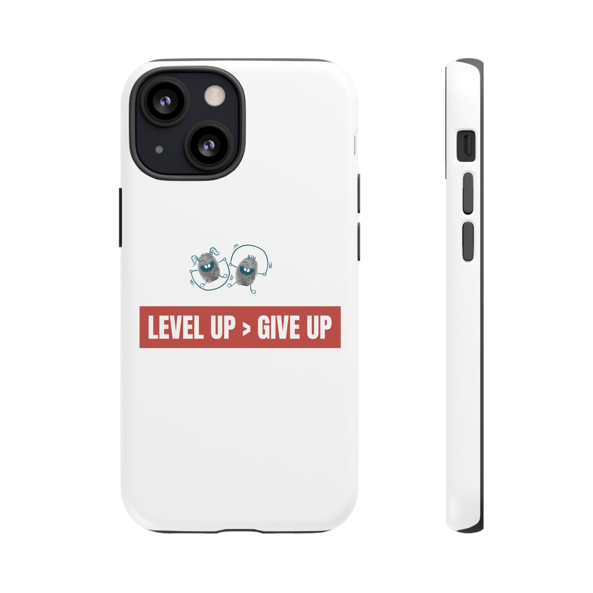 Tough Cases Phone Case, Motivational Gift for Gamers, Fitness Enthusiasts, Level Up Themed, Unique Phone Accessories, Work Hard Play Hard