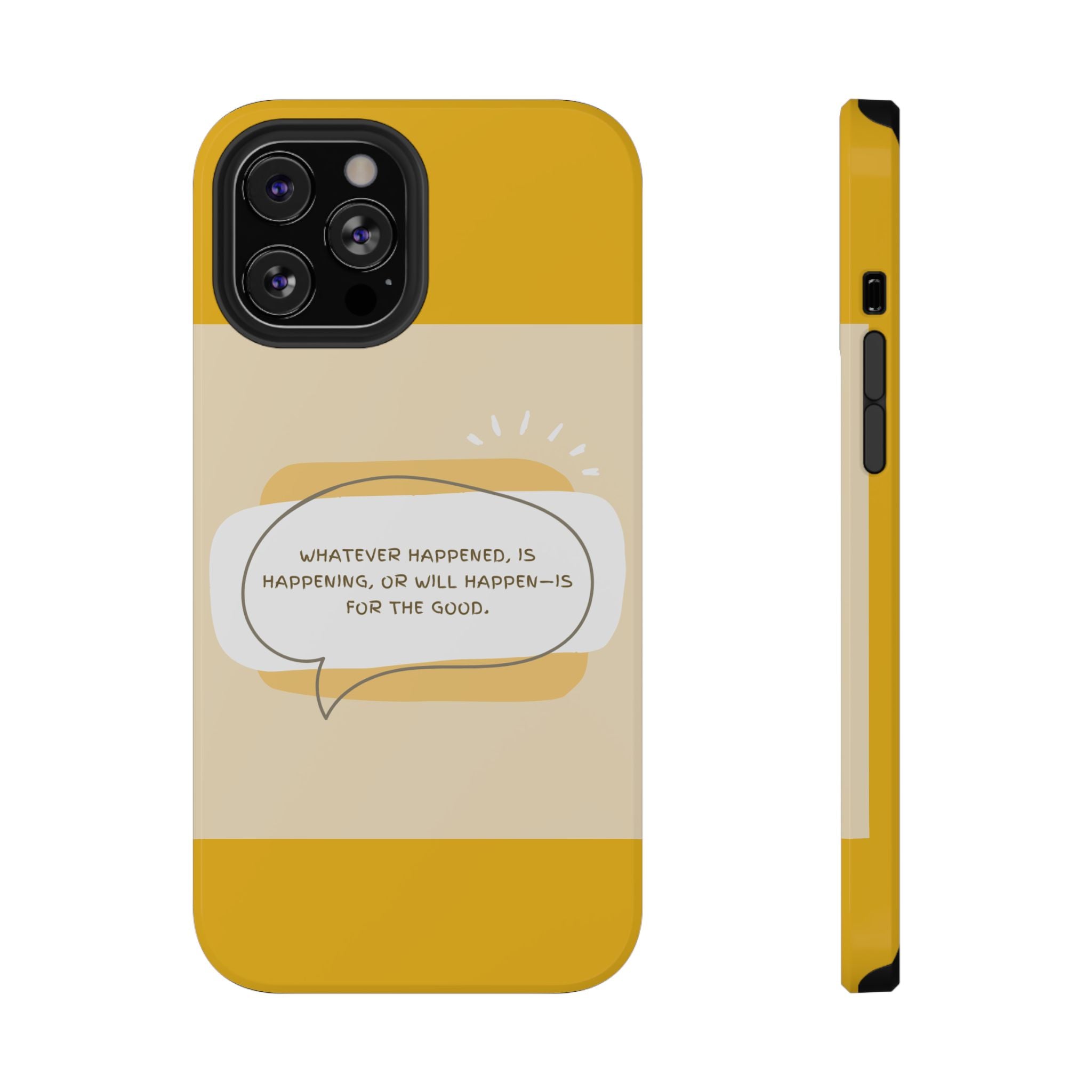 Optimistic Impact-Resistant Phone Case