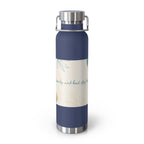 Inspirational Copper Vacuum Insulated Bottle, 22oz