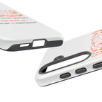Tough Cases iPhone Case, Inspirational Phone Cover, Motivational Case, Self-Trust Gift, Unique Phone Accessory