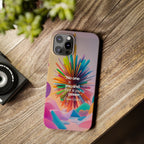 Inspirational Slim Phone Case - Dave Grohl Quote, Motivational Phone Accessory, Colorful Design, Gift for Friends, [...]