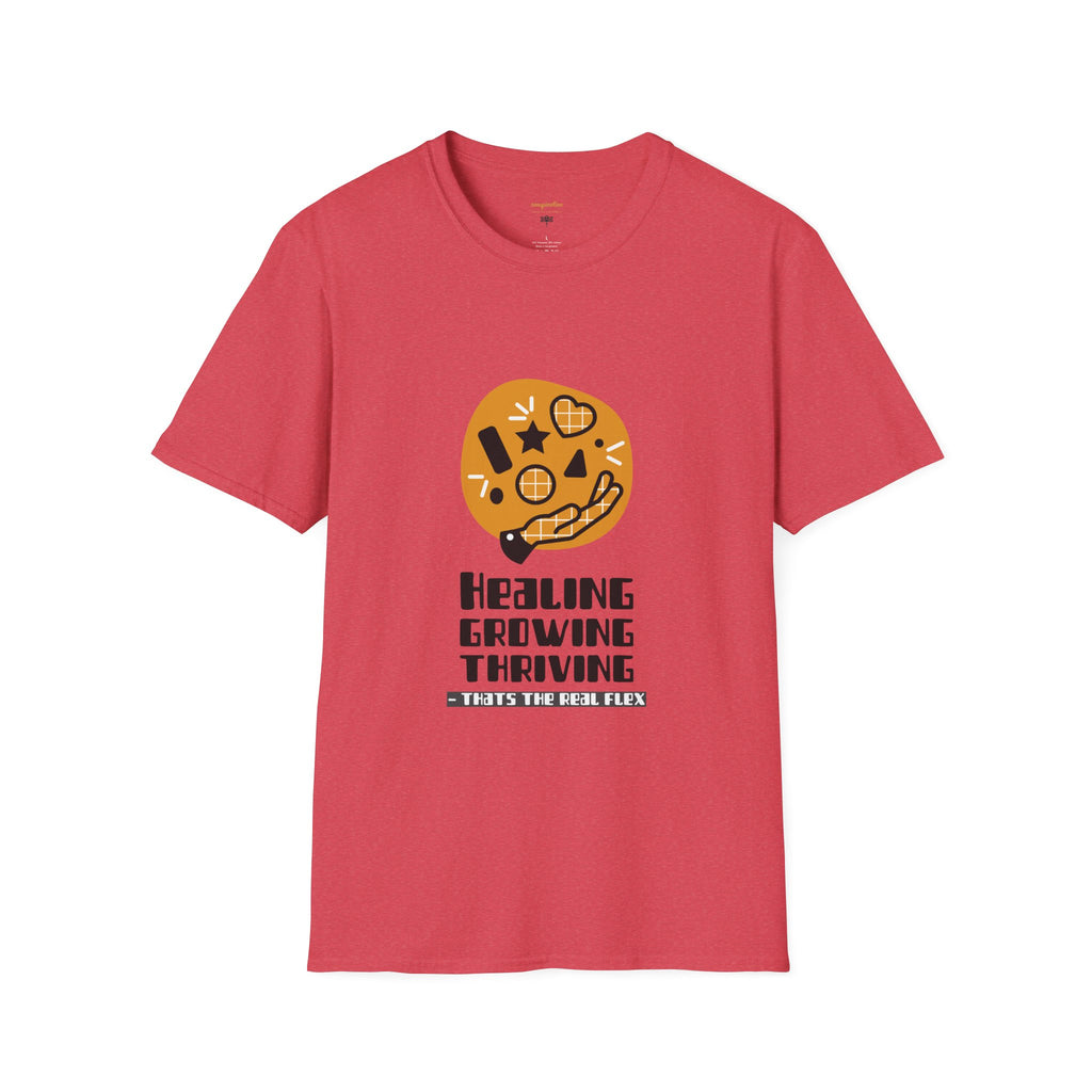 Healing Growth Unisex T-Shirt, Comfort Tee for Wellness