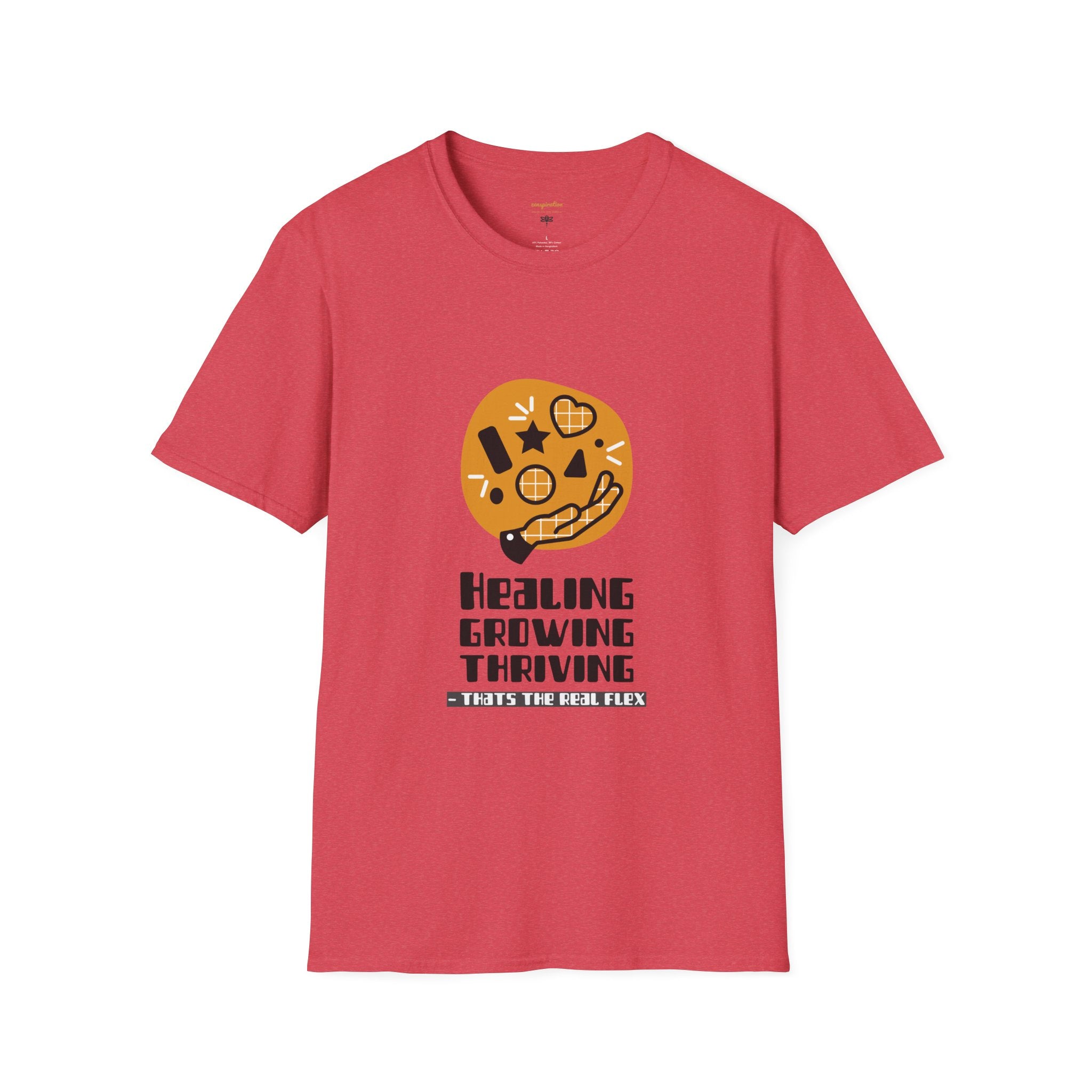 Healing Growth Unisex T-Shirt, Comfort Tee for Wellness