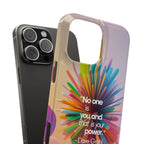 Inspirational Slim Phone Case - Dave Grohl Quote, Motivational Phone Accessory, Colorful Design, Gift for Friends, [...]
