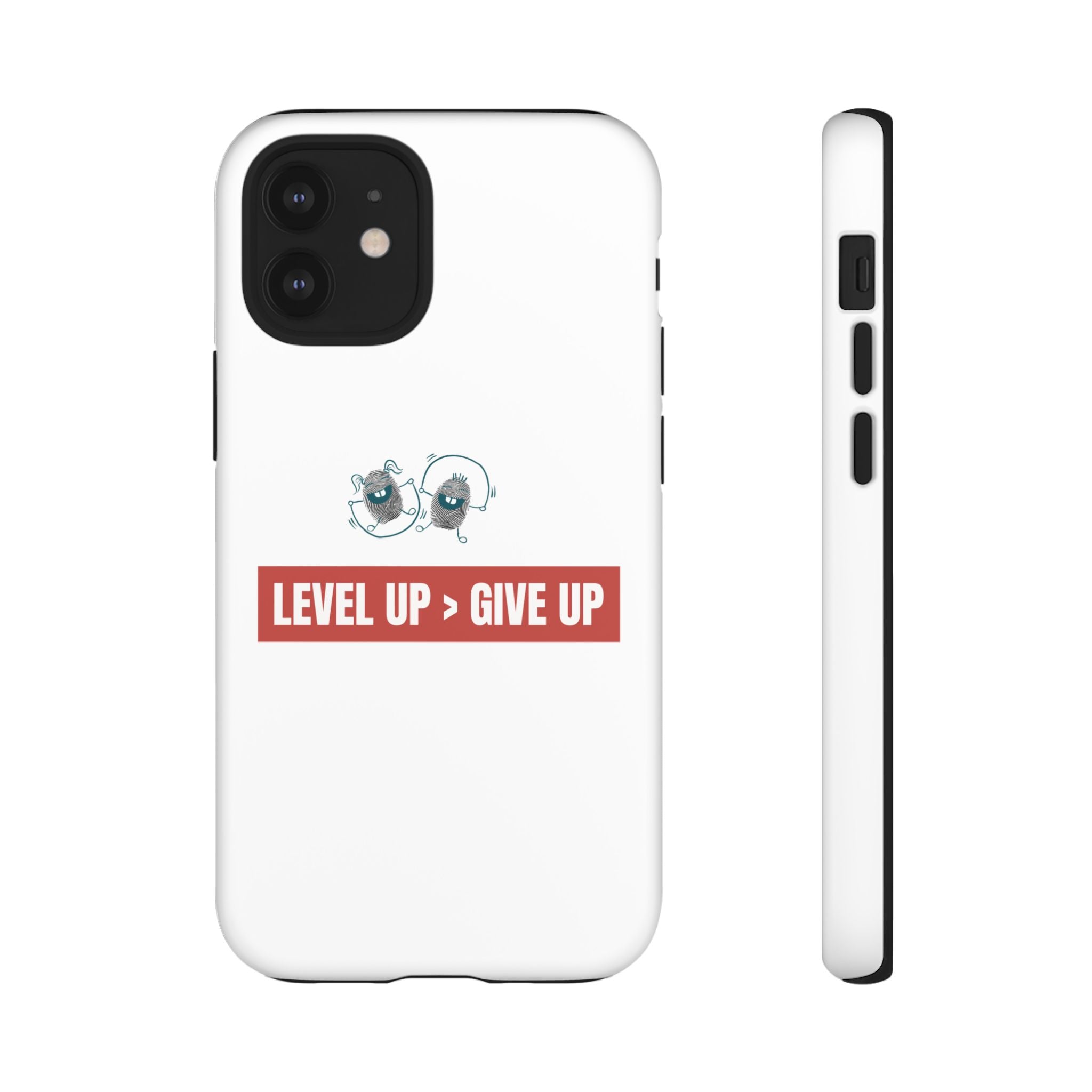 Tough Cases Phone Case, Motivational Gift for Gamers, Fitness Enthusiasts, Level Up Themed, Unique Phone Accessories, Work Hard Play Hard